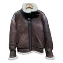 Leather jacket Shearling - Vintage