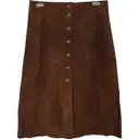 Leather skirt Zara