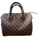 Speedy leather mini bag Louis Vuitton