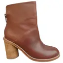 Leather ankle boots Surface To Air