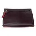 T Pouch leather clutch bag Loewe