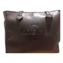 T Shopper leather tote Loewe