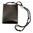 Tangle leather crossbody bag Jil Sander