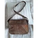 Leather handbag Ted Lapidus - Vintage