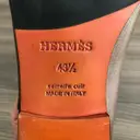 Ténor leather flats Hermès