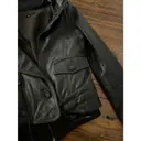 Leather biker jacket Theory