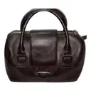Leather bowling bag Tila March