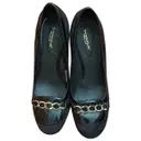 Leather heels Tosca Blu