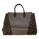 Tote W leather tote Louis Vuitton