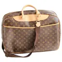 Brown Leather Travel bag Louis Vuitton