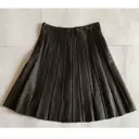 Leather skirt Trussardi