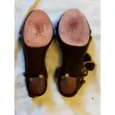 Leather sandals Twinset