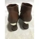 Uterque Leather biker boots for sale