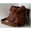 Leather handbag Uterque