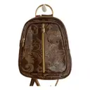 Leather backpack Valentina Brugnatelli