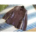 Leather vest Valentino Garavani - Vintage