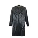 Leather trench coat Ventcouvert