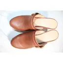 Buy Veronica Beard Leather mules & clogs online