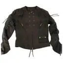 Leather short vest Versace - Vintage