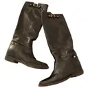 Leather boots Via Roma xv