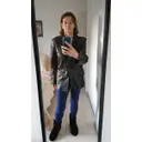 Leather jacket Vivienne Tam - Vintage