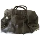 Weekender leather handbag Balenciaga