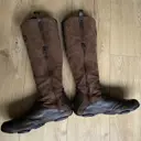 Buy Yohji Yamamoto Leather riding boots online