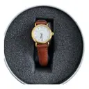 Leather watch Yonger & Bresson