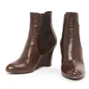 Yves Saint Laurent Leather ankle boots for sale