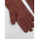 Leather long gloves Yves Saint Laurent