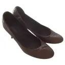 Brown Leather Heels Zadig & Voltaire