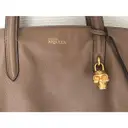 Zippé leather handbag Alexander McQueen