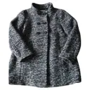 Leopard print Wool Coat Gerard Darel