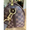 Speedy Bandoulière linen handbag Louis Vuitton