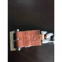 Brown Metal Bracelet D&G