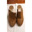 Buy Brother Vellies Mongolian lamb mules & clogs online
