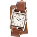 Brown Steel Watch Hermès