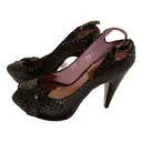 Flame patent leather heels Missoni