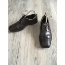 Prada Patent leather lace ups for sale