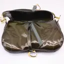 Saddle patent leather handbag Dior - Vintage
