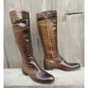 Vic Matié Patent leather boots for sale