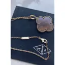 Magic Alhambra pink gold necklace Van Cleef & Arpels