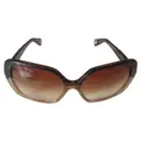 Brown Plastic Sunglasses Chrome Hearts