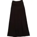 Brown Polyester Skirt Kenzo