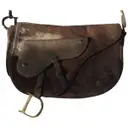 Gaucho pony-style calfskin handbag Dior - Vintage
