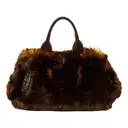 Pony-style calfskin handbag Prada