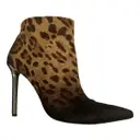 Pony-style calfskin ankle boots Tom Ford