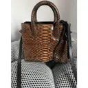Maillon python handbag Balenciaga