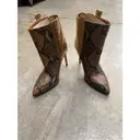 Buy PARIS TEXAS Python ankle boots online