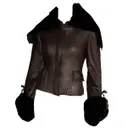 Buy Gucci Shearling biker jacket online